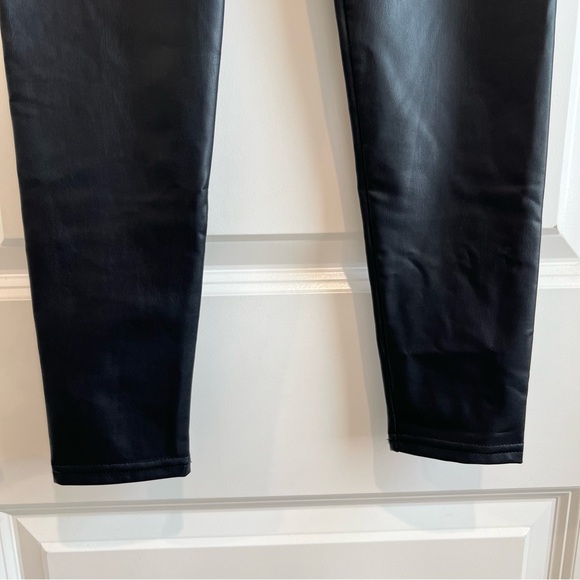 All Saints Cora High-Rise Skinny Fit Faux Leggings - Picture 7 of 9